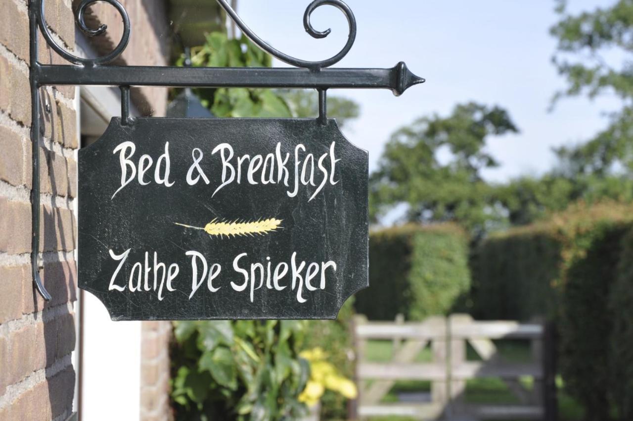 Bed And Breakfast Zathe De Spieker Itens Exterior photo